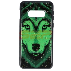 Husa UV Copy Glass Samsung Galaxy S10e Wolf - Img 1