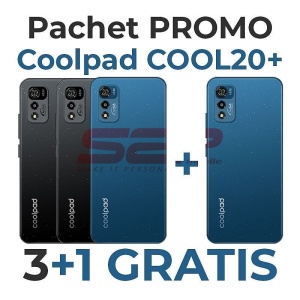 Pachet promo Coolpad COOL20 PLUS 3 + 1 GRATUIT!!!