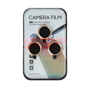 Protectie sticla Metal camera foto Apple iPhone 16 Pro Gold