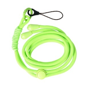 Snur textil pentru telefon mobil Lime