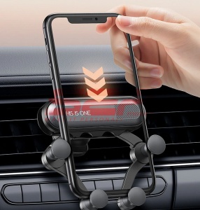 Suport auto Gravity Mount pentru grila de ventilatie SILVER - Img 2