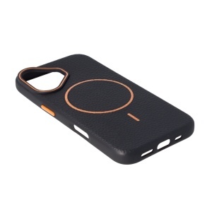 Toc Luxury Leather Magsafe Apple iPhone 16 Pro Black - Img 2