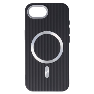 Toc TPU Magnetic Waves Apple iPhone 16e Black - Img 1