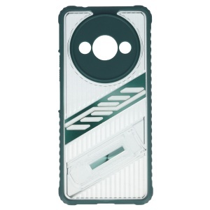 Toc TPU+PC Kickstand Xiaomi Redmi A3 Green