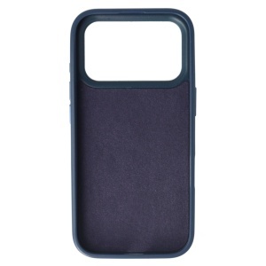 Toc TPU Vegan Leather Apple iPhone 17 Blue - Img 3