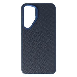 Toc TPU Vegan Leather Samsung Galaxy S25 Plus Blue