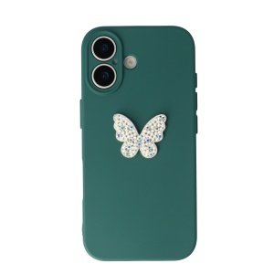 Accesoriu adeziv pentru husa telefon mobil Shiny Butterfly