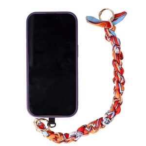 Accesoriu tip bratara cu lantisor pentru husa telefon mobil Design 01 - Img 2