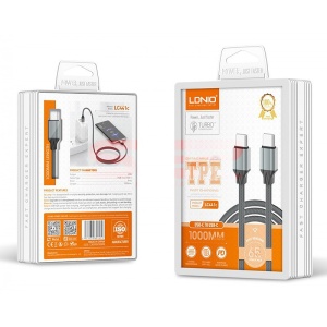 Cablu date Type-C - Type-C LDNIO Fast Charge PD+QC LC441c - Img 1