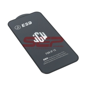 Folie protectie display sticla Premium JGW Apple iPhone 15 Pro Max - Img 3