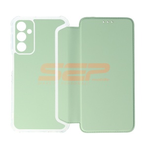 Husa FlipCover Piano Samsung Galaxy A24 Light Green