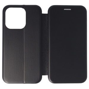 Husa FlipCover Round Apple iPhone 16 Pro Black