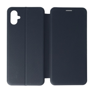 Husa FlipCover Round Carbon Samsung Galaxy A05 Navy