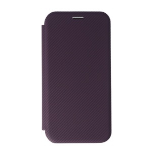 Husa FlipCover Round Carbon Samsung Galaxy A14 4G Plum - Img 2