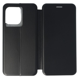 Husa FlipCover Round Motorola Edge 50 Pro Black