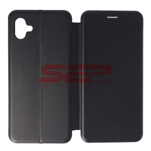 Husa FlipCover Round Samsung Galaxy A04 Black