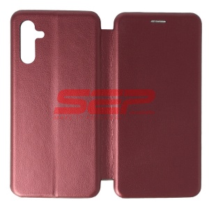 Husa FlipCover Round Samsung Galaxy A04s Wine