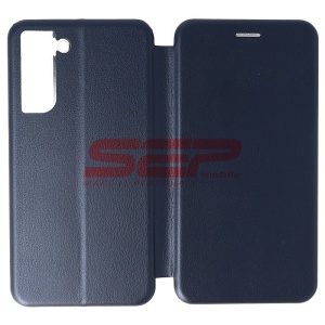 Husa FlipCover Round Samsung Galaxy S21 FE Midnight Blue
