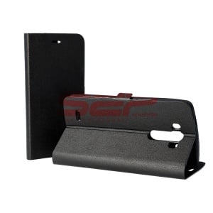 Husa FlipCover Stand Magnet LG G6 NEGRU