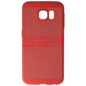 Husa Metallic Mesh Samsung Galaxy S6 RED