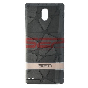 Husa Motomo 3D Stones Nokia 3 ANTRACIT - Img 1