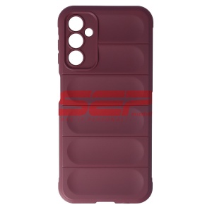 Husa Rubber Silicone Samsung Galaxy A14 5G Burgundy