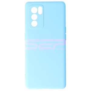 Husa silicon High Copy Oppo Reno6 Pro 5G Light Blue