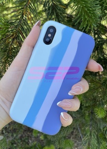 Husa silicon High Copy Rainbow Apple iPhone 12 Pro No.04 - Img 2