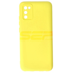 Husa silicon High Copy Samsung Galaxy M02s Yellow