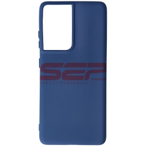 Husa silicon High Copy Samsung Galaxy S21 Ultra Blue