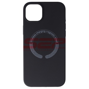 Husa silicon Mag Cover Apple iPhone 14 Plus Black