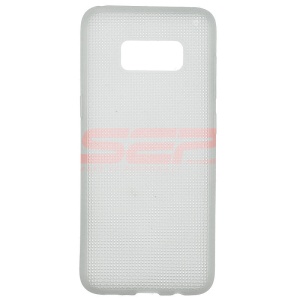 Husa silicon Mesh Case Samsung Galaxy S8 CLEAR