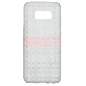 Husa silicon Mesh Case Samsung Galaxy S8 Plus Clear
