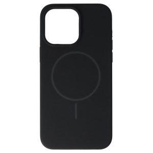 Husa Soft Silicone Magsafe Apple iPhone 14 Pro Max Black - Img 1