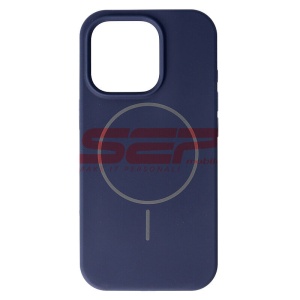 Husa Soft Silicone Magsafe Apple iPhone 16 Pro Blue - Img 1