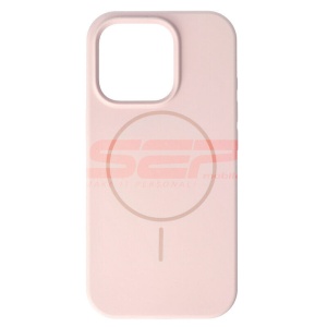 Husa Soft Silicone Magsafe Apple iPhone 16 Pro Pink Sand - Img 1