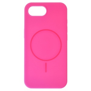Husa Soft Silicone Magsafe Apple iPhone 16e Fuchsia
