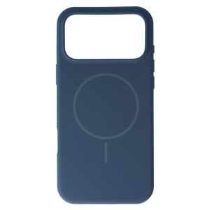 Husa Soft Silicone Magsafe Apple iPhone 17 Pro Max Blue - Img 2