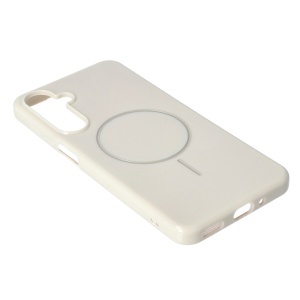 Husa Soft Silicone Magsafe Samsung Galaxy A12 White - Img 2