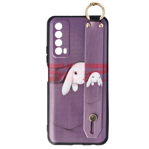 Husa TPU Crossbody Design Huawei P smart 2021 Rabbit - Img 1