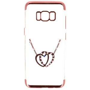 Husa TPU Diamonds Samsung Galaxy S8 HEARTS
