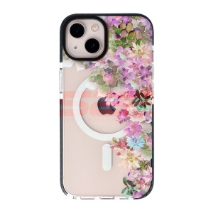 Husa TPU Flower Magsafe Apple iPhone 15 Plus Design 02 - Img 1