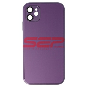Husa TPU Frosted Glass Apple iPhone 11 Deep Purple - Img 1