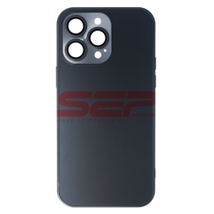Husa TPU Frosted Glass Apple iPhone 14 Pro Max Graphite - Img 1