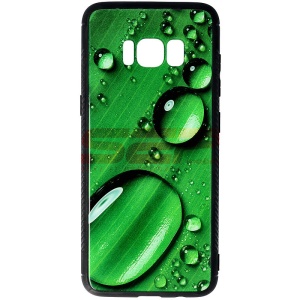 Husa TPU & Glass Samsung Galaxy S8 Raindrop