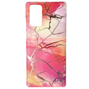 Husa TPU IMD Matte Gold Samsung Galaxy Note 20 5G Design 05