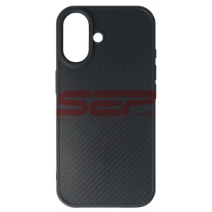 Husa TPU Kevlar Magsafe Apple iPhone 16 Titanium Black - Img 1