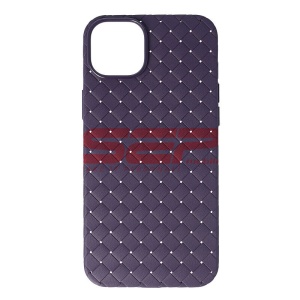 Husa TPU Leather Braided Apple iPhone 14 Plus Purple - Img 2