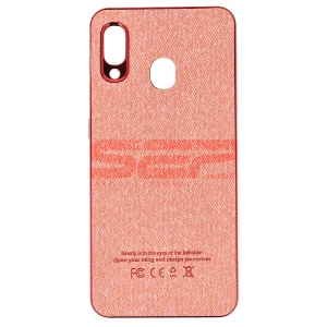Husa TPU Leather Denim Samsung Galaxy A30 Rose Gold - Img 1