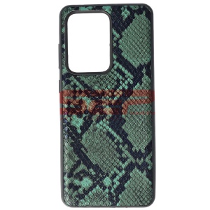Husa TPU Leather Snake Samsung Galaxy S20 Ultra Green - Img 1